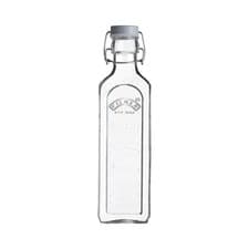 Image of Kilner Traditional Square Clip Top Bottle 0.6L Preserving Drinks and Sauces