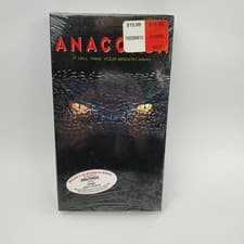 Image of Anaconda VHS 1997 First Print Columbia New Factory Sealed RARE Tape Horror Movie