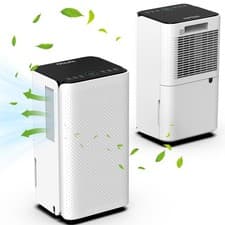 Image of OYAJIA 12L Dehumidifier For Mould and Moisture Extraction Quiet 36dB with Uclmct
