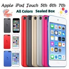 Image of New Apple iPod Touch 5th 6th 7th gen 16/32/64/128GB ✅All Colors✅ Sealed Box✅ lot