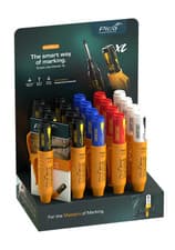 Image of Pica Big Ink Smart Use Deep Hole Marker Pen 20 Piece Display
