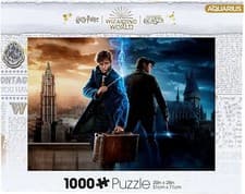 Image of Harry Potter / Fantastic Beasts Wizarding World 1000pc jigsaw puzzle TO CLEAR!