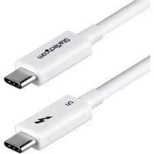 Image of Startech 3Ft 1M Thunderbolt 5 Cable 80Gbps/120Gbps 240W Pd 8K 60Hz Certified Thu