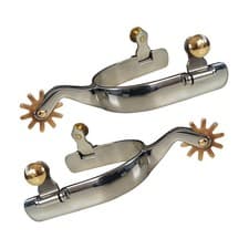 Image of 2Pcs Horse Boots Western Cowboy Spur for Equestrian