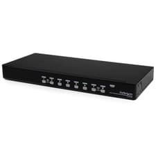 Image of StarTech.com 8 Port 1U Rackmount USB KVM Switch with OSD