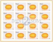 Image of 12 Bars - Pears Pure & Gentle Transparent Bar Soap with Natural Oils - 100g