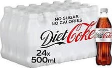 Image of Coca Cola  Diet Coke Bottles pack of  500ml