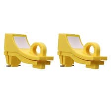 Image of 2x Miniature Circuit Breaker Lockout High Mechanical Strength Nylon Pin Out HOT