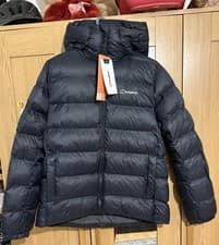 Image of Berghaus Women’s Black Insulated Waterproof Hooded Jacket
