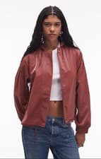Image of New women's Rains waterproof String W jacket in brick red (UK : S)