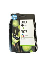 Image of HP 3YM92AE 303 Black and Tri-Colour Original Ink Cartridges - 2 Pieces