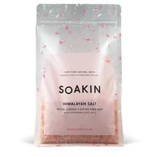 Image of Soakin Himalayan Pink Bath Salts 1kg - 2 Pack