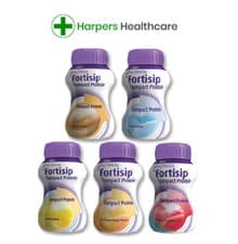 Image of Fortisip Compact Protein (12x125ml = 3 packs of 4x125ml) choose your flavour