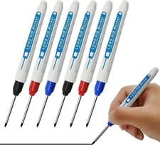 Image of 6pcs Marxman Marking Tool,Marksman Marking Tool,Deep Hole Marker,Tracer Pen,Dri