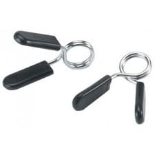 Image of York 1 Inch Spring Collars Standard Weight Lifting Bars Dumbbells Barbells