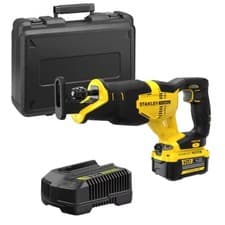 Image of STANLEY 18V STANLEY FATMAX V20 Cordless Recip Saw with 1 x 4.0Ah SFMCS300M1KQ-GB