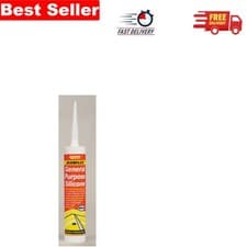 Image of Flexible Black Silicone Sealant - 310ml Waterproof Solution for Versatile Use