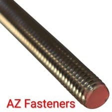 Image of M20 Threaded Bar Rod 1 Metre Studding A4 316 Marine Grade Stainless Steel