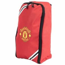 Image of Manchester United FC Core Stripe Boot Bag Football Training Birthday Xmas Gift