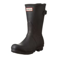 Image of NEW Hunter Womens Original Short Back Adjustable Waterproof Rain Boots