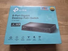 Image of TP-LINK TL-SG1008P V7 8 Port Gigabit POE Desktop Switch - New Unopened