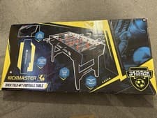 Image of Kickmaster Quick Fold 4ft Football Table – Brand New & Sealed – Easy Storage