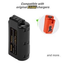 Image of For Paslode 7.4V 902600 902661 902400 902654 B20543 B20721 4.0Ah Li-ion Battery