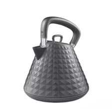 Image of Geepas 1.5L Cordless Electric Kettle 3000W Traditional Pyramid Kettle, Grey
