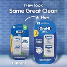 Image of Oral-B Glide Pro-Health Deep Clean Dental Floss, Cool Mint | 40 M x Pack of 2