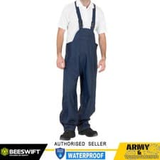 Image of Beeswift Super Waterproof Windproof Bib & Brace Dungaree Overalls Dri Workwear