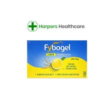 Image of Fybogel Lemon Ispaghula Husk Fibre Drink 60 Sachets - RELIEVES CONSTIPATION