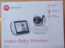 Image of Motorola MBP36S Remote Pan Tilt & Zoom Video Baby Monitor 3.5" LCD Screen 
