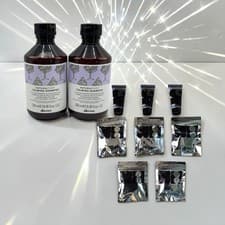 Image of (2) Davines Naturaltech CALMING Shampoo, Gentle Cleansing 8.4 fl oz PACK OF TWO
