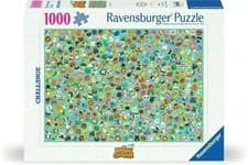 Image of Ravensburger Challenge - Animal Crossing 1000 Piece Jigsaw Puzzle Toys