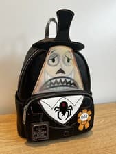 Image of Loungefly Disney The Nightmare Before Christmas Mayor Cosplay Mini Backpack NWT