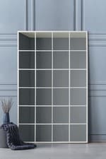 Image of Extra Large White Window Leaner - Wall Mirror 79" X 47" 200 x 120cm MirrorOutlet