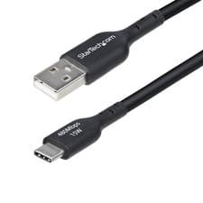 Image of StarTech.com 4m 13ft USB-A to USB-C Charging Cable Charge & Sync 3A USB 2.0 TPE