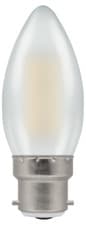 Image of Crompton Dimmable LED Clear frost Filament Candle 5W 2700K B22 B15d E27 E14 SES
