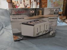 Image of Daewoo 'Kensington' four-slice toaster in stainless steel