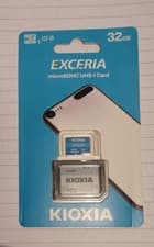 Image of Kioxia Exceria 32GB MicroSD SDHC card, Class10, U1, 100MB/s