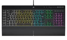 Image of CORSAIR K55 RGB PRO Membrane Wired Gaming Keyboard – IP42 Dust & Spill-resistant
