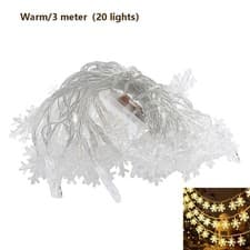 Image of Snowflake Tree Christmas Curtain String Lights Decor Lamp Xmas Gift