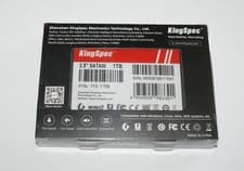 Image of KingSpec 1TB 2.5 SATA III 6Gb s Internal SSD Solid State Drive, New and Sealed