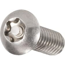 Image of Toolcraft 888774 Tamperproof Torx Panhead Screws A2 Stainless M4 x 12mm Pack 10