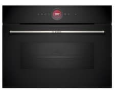 Image of Bosch Series 8 CMG7241B1B - Black Electric Built-in Combination Microwave