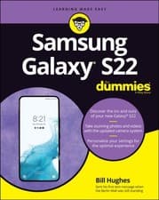 Image of Samsung Galaxy S22 For Dummies by Bill Hughes (Paperback Book)
