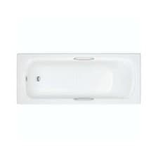 Image of Trojan Euro Rectangular Single Ended Bath 1700mm x 700mm & Twin Grips