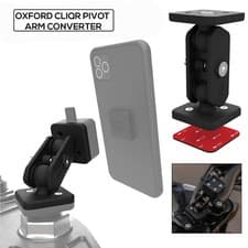 Image of Oxford CLIQR Pivot Arm Motorcycle Phone Mount Converter Swivel Adjustment OX862