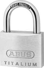 Image of ABUS Titalium Padlock 40mm Keyed Standard Shackle - 64TI/40