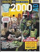 Image of 2000 AD Free Comic Book Day (2014) [JUDGE DREDD + ANDERSON + DURHAM RED]